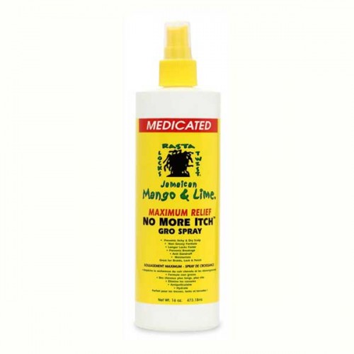 Jamaican Mango & Lime Maximum Relief No More Itch Gro Spray 16oz